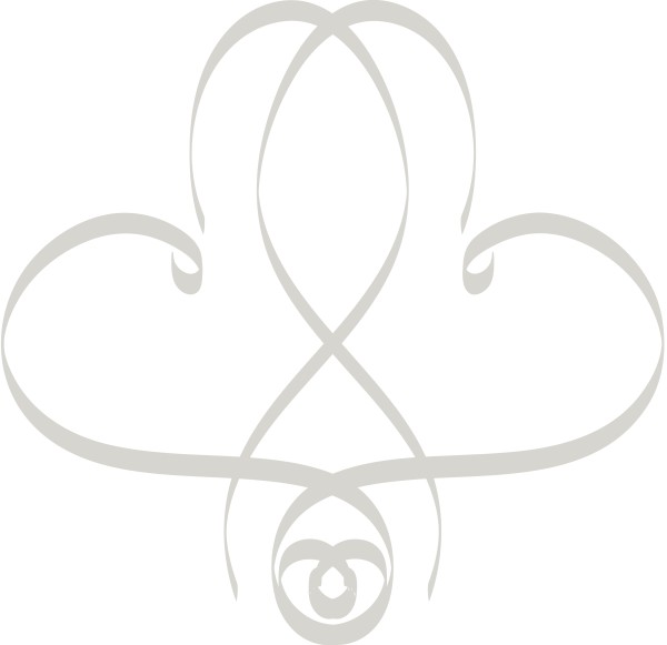 Pair of Hearts Intertwined