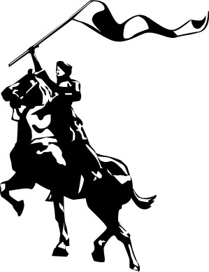 Joan of Arc Riding Victorious