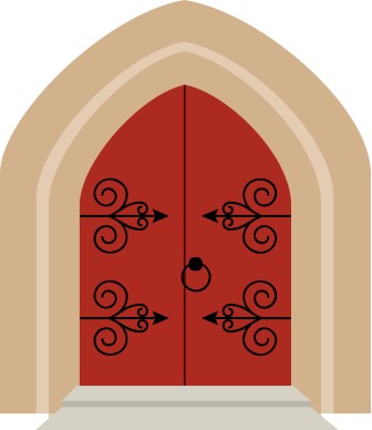 Cathedral Style Church Doors