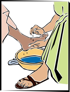Foot Washing for Maundy Thursday