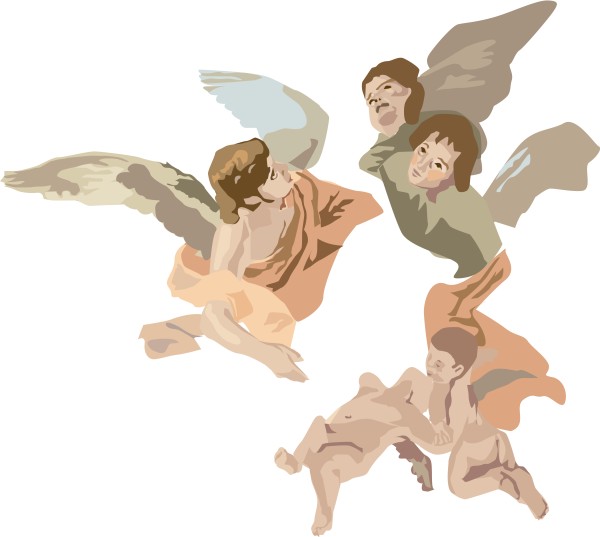 Cherubim Angels Clipart