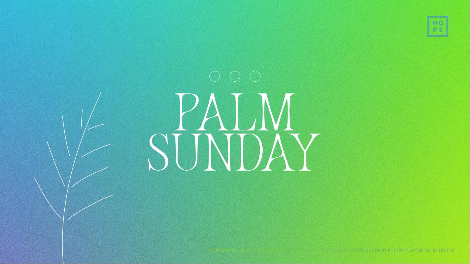 Palm Sunday Holy Week Graphics