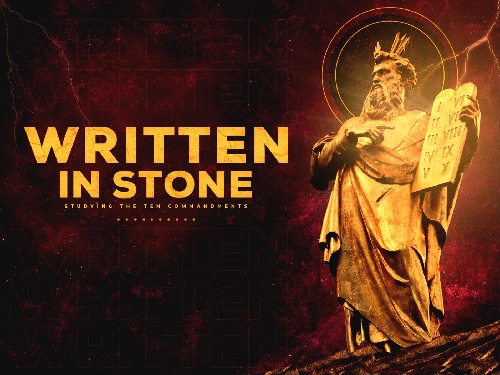 Written In Stone Church PowerPoint
