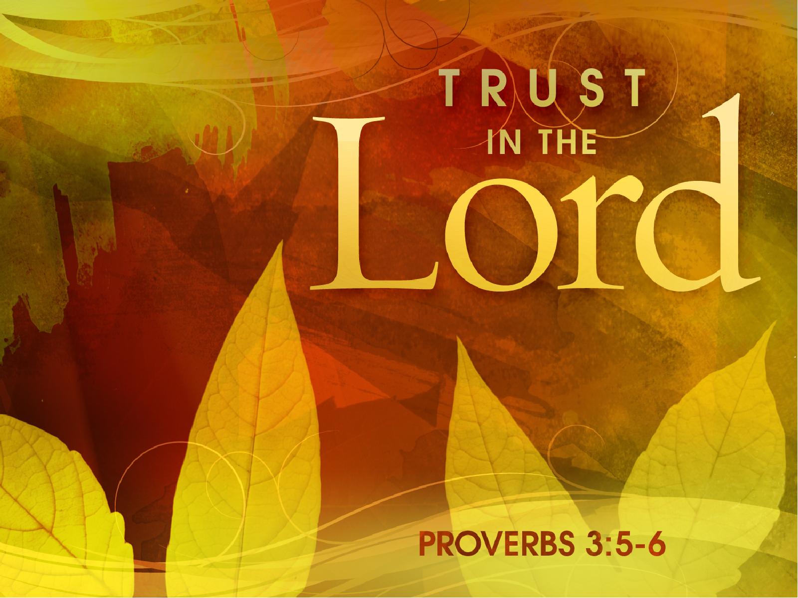 Fall Trust Sermon Presentation