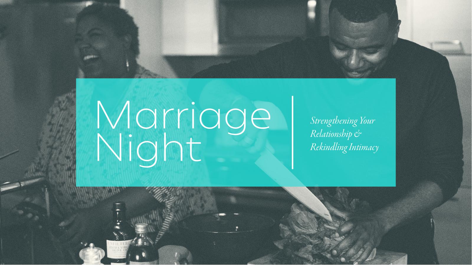 Marriage Nights Church Graphics Title