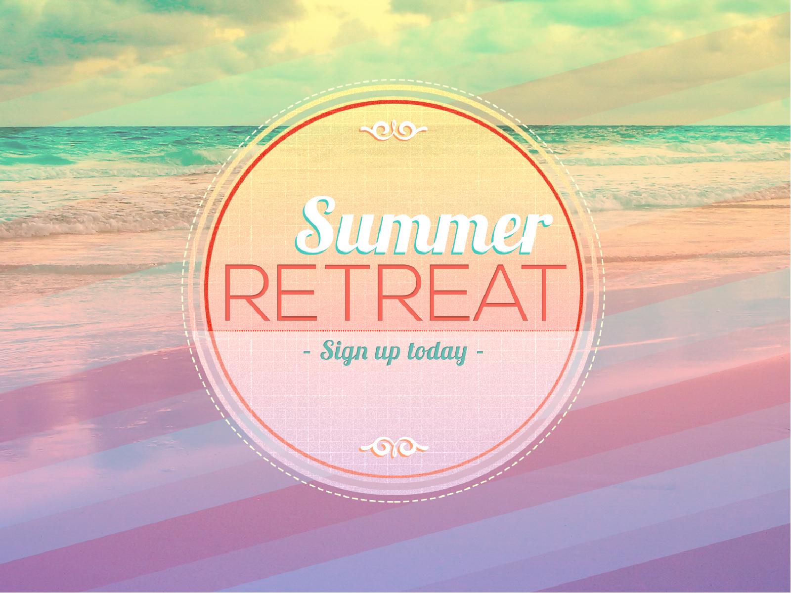 Summer Retreat PowerPoint