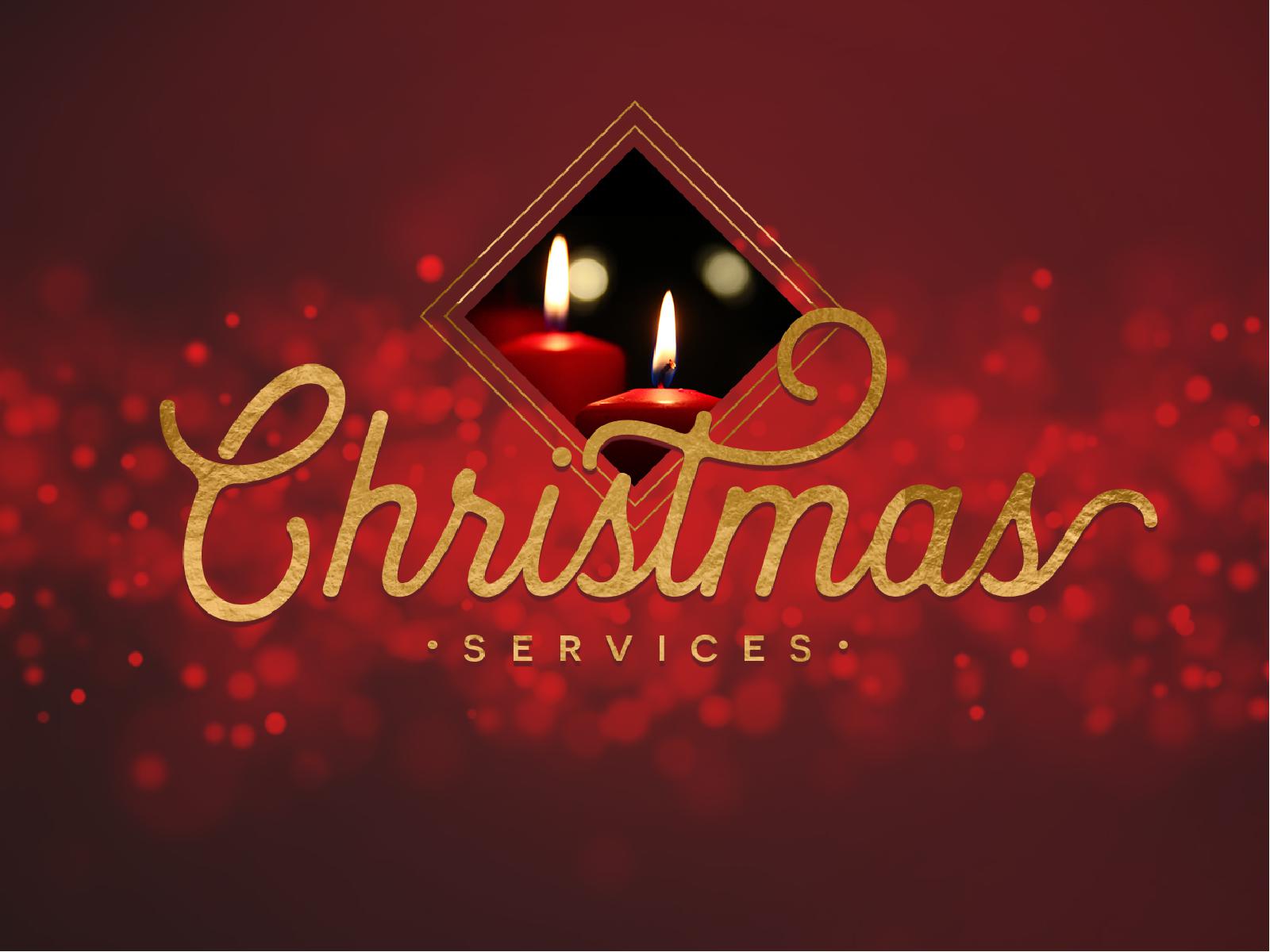 Christmas Church Services PowerPoint Template