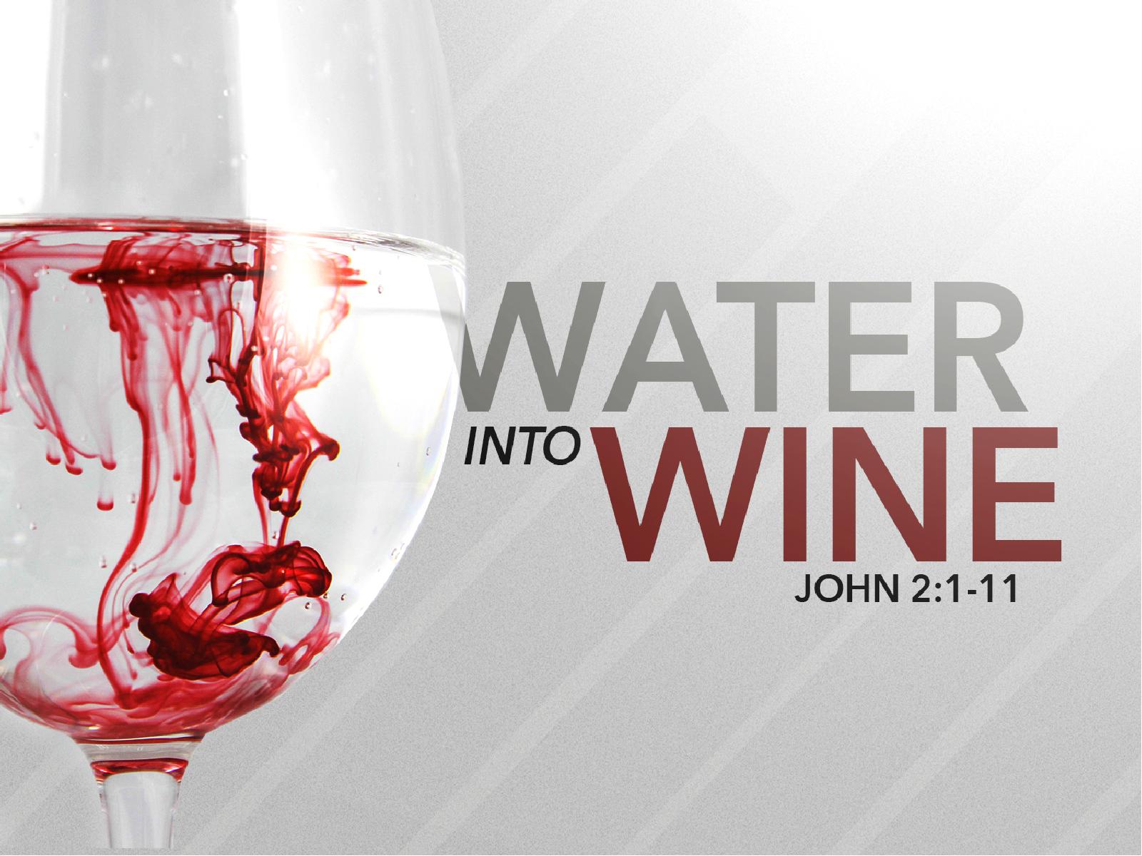 Water Into Wine Church PowerPoint
