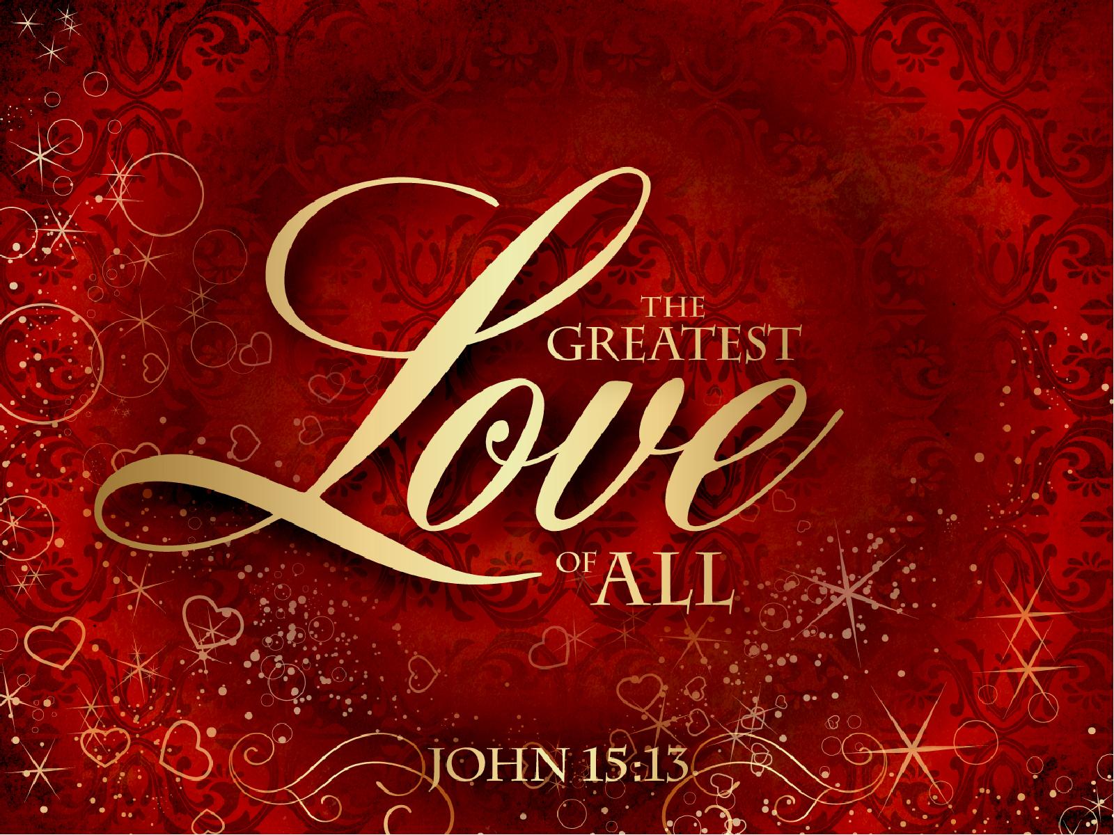Greatest Love Valentines Day PowerPoint Template