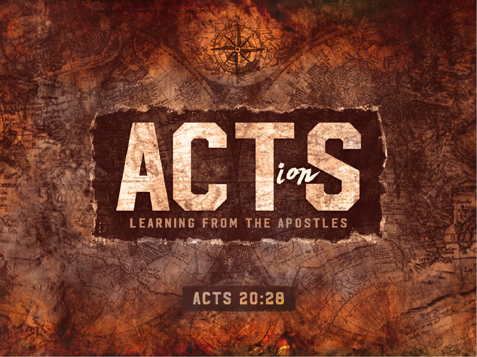 Acts Of The Apostles Sermon PowerPoint