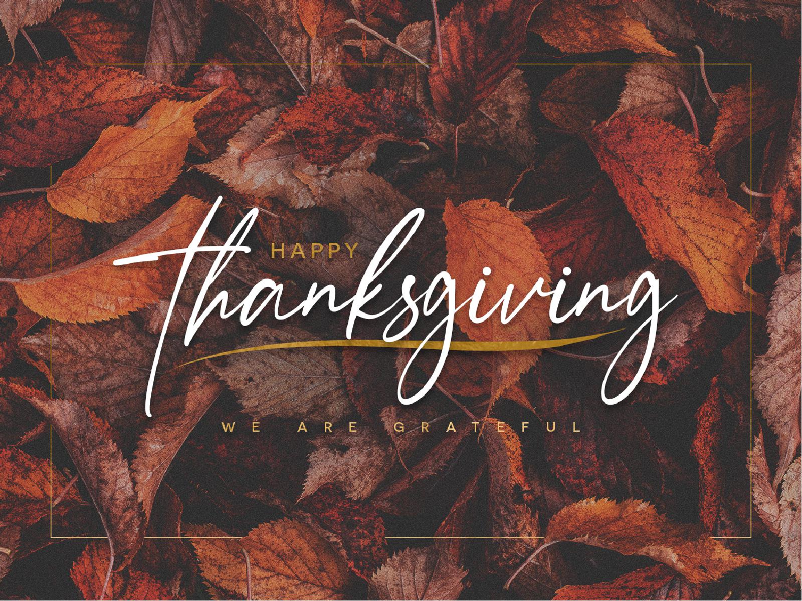 Thanksgiving Grateful Church PowerPoint