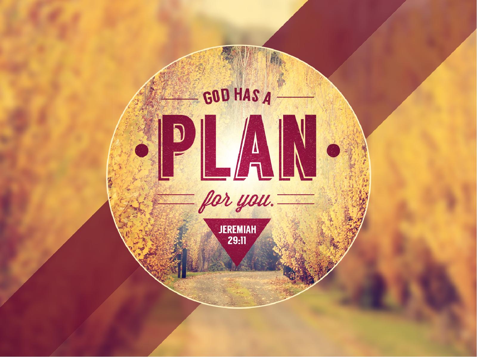 God Has a Plan Pastor PowerPoint