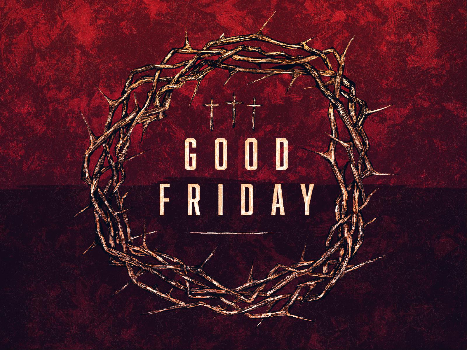 Good Friday Cross and Crown Church PowerPoint