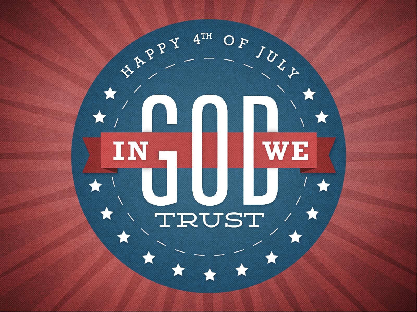 In God We Trust Graphics for Church