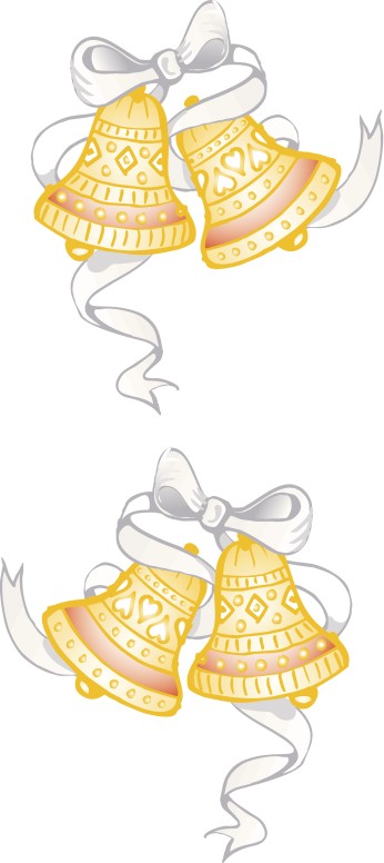 50th Anniversary Decorative Bells