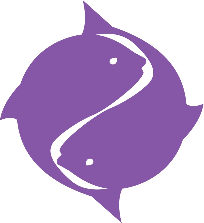 Purple Two Fish Symbol
