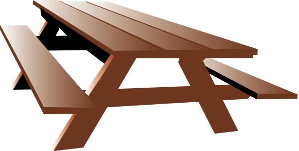 simple Picnic bench