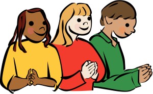 Culturally Diverse Children Praying