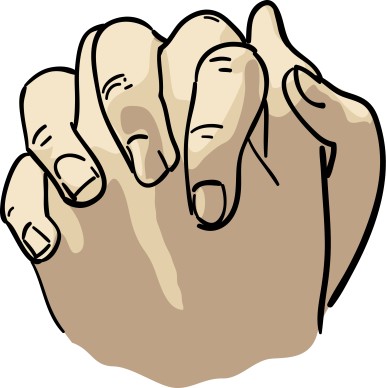 Praying Hands in Flesh Tones