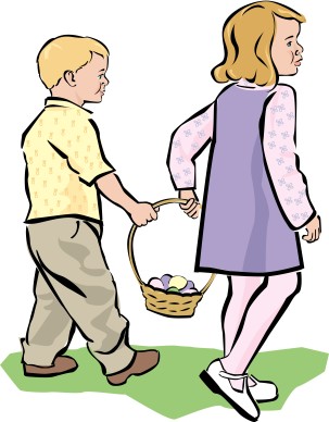 Easter Kids in Color