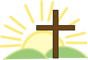 Cross and Bright Sun