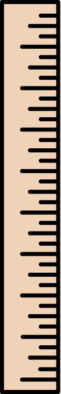 Simple Ruler Clipart