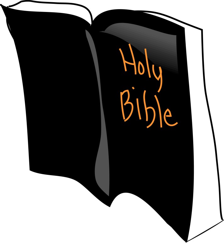 Upright Bible Clipart