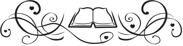 Bible and Swirls Page Divider
