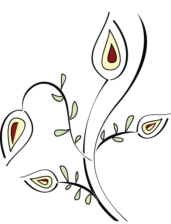 Flowers on a Page