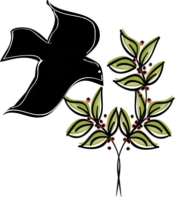 Dove on an Olive Branch