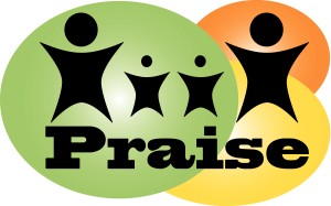 Colorful Silhouette Praisers