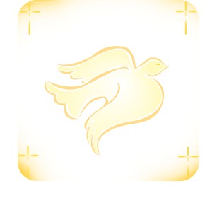 Dove with Cross Corners