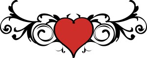 Red Heart Trumpet Flourish