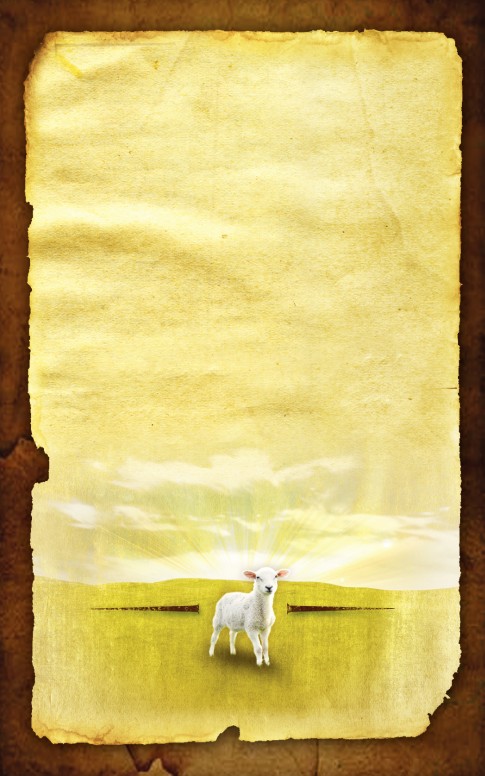 Passover Church Bulletin Cover