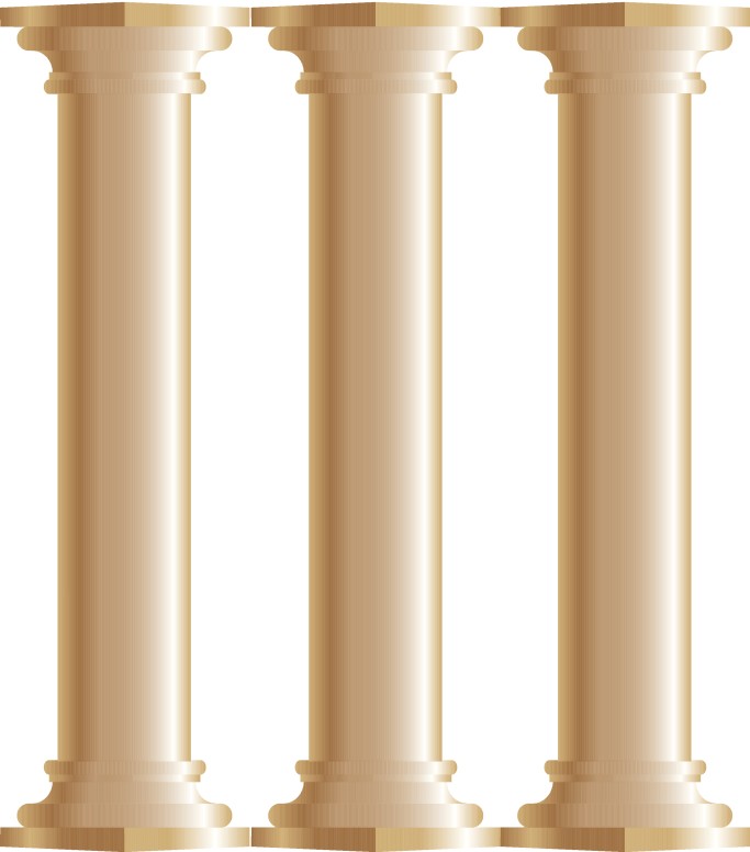 Pillars Of Knowledge Clip Art