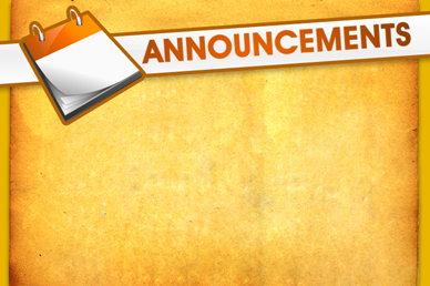 Church Announcements Video Splash Screen Loop