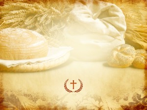 Wheat and Loaves Worship Background