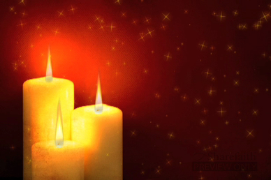 Lights Of Christmas Background Video