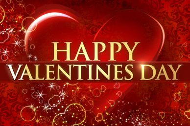 Happy Valentines Day Video Loop Screen