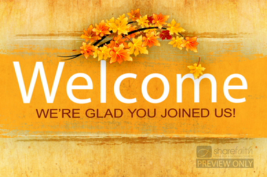 Thanksgiving Welcome Video Loop