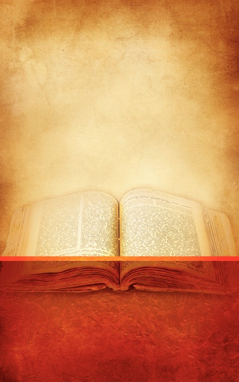 Open Bible Bulletin Cover