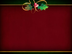 Christmas Wreath Background