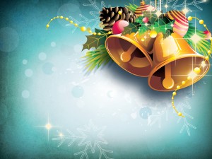 Christmas Bells Worship Background