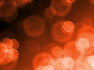 Orange Circles Bokeh Worship Backgrounds