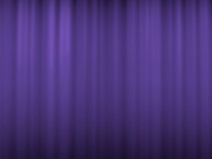 Purple Wavy Worship Slides