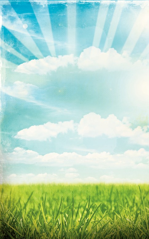 Easter Church Bulletin Design