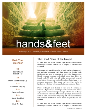 Resurrection of Christ Church Newsletter