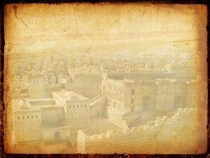 Jerusalem Parchment Worship Background