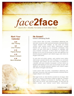 Resurrection Church Newsletter