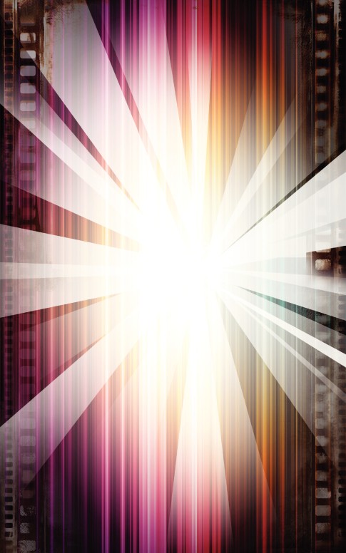Color Rays Church Bulletin Cover
